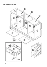 Предварительный просмотр 6 страницы Belleze Hilo Sideboard 014-HG-41002-SB Assembly Instructions Manual