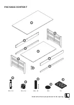 Preview for 5 page of Belleze Norrel 014-HG-41830-CT Instruction Manual