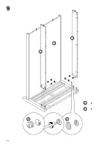 Preview for 12 page of Belleze Norrel 014-HG-41830-CT Instruction Manual