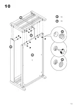 Preview for 13 page of Belleze Norrel 014-HG-41830-CT Instruction Manual