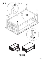 Preview for 15 page of Belleze Norrel 014-HG-41830-CT Instruction Manual