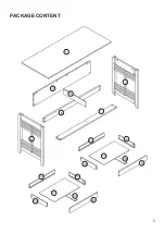 Preview for 5 page of Belleze Norrell 014-HG-41830-OD Instruction Manual