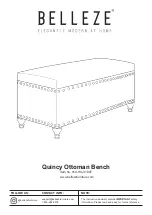 Belleze Quincy 014-HG-31807 Assembly Instructions Manual preview