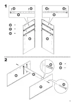 Preview for 9 page of Belleze Ryland Sideboard Manual