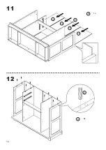 Preview for 14 page of Belleze Ryland Sideboard Manual