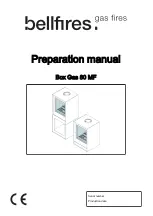 Bellfires Box Gas 80 MF Preparation Manual предпросмотр