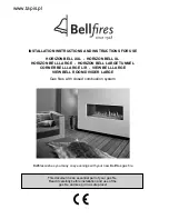 Предварительный просмотр 1 страницы Bellfires CORNER BELL LARGE L/R Installation Instructions And Instructions For Use