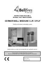 Предварительный просмотр 1 страницы Bellfires CORNER BELL MEDIUM 3 L/R CF/LF Instructions For Use & Manual Daily Maintenance