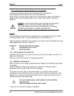 Предварительный просмотр 72 страницы Bellfires HORIZON BELL SMALLTUNNEL 3 Installation Instructions And Instructions For Use