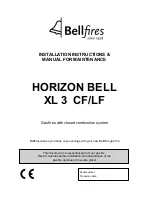 Предварительный просмотр 1 страницы Bellfires horizon bell xl 3 cf Installation Instructions Manual