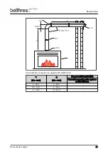 Предварительный просмотр 21 страницы Bellfires Room Divider Large 3 CF Preparation Manual