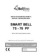 Bellfires Smart Bell 70 PF Installation Instructions & Manual For Maintenance предпросмотр