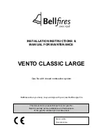 Предварительный просмотр 25 страницы Bellfires VENTO CLASSIC LARGE Instructions For Use & Manual Daily Maintenance