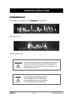 Предварительный просмотр 12 страницы Bellfires VIEW BELL TOPSHAM 3 CF Operating Manual