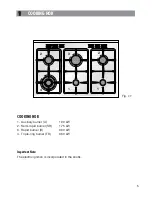 Preview for 5 page of Belling 100 GDO Instructions For Use Manual