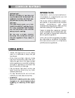 Preview for 21 page of Belling 100 GDO Instructions For Use Manual