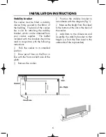 Предварительный просмотр 8 страницы Belling 152A User'S Installation Manual