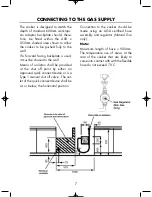 Предварительный просмотр 9 страницы Belling 152A User'S Installation Manual