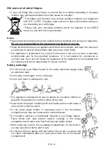 Предварительный просмотр 5 страницы Belling 444410787 User Manual