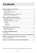 Preview for 2 page of Belling 444410788 User Manual