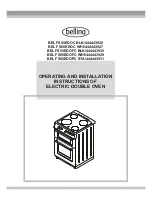 Preview for 1 page of Belling 444443927 Operating And Installation Instructions