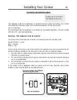 Предварительный просмотр 52 страницы Belling 600G Users Manual & Installation Handbook