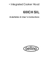 Предварительный просмотр 1 страницы Belling 60ICH SIL Installation & User'S Instructions