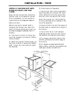 Предварительный просмотр 30 страницы Belling 82757900 Users Manual & Installation