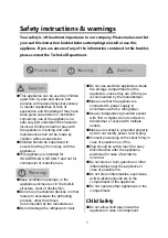 Preview for 3 page of Belling BBC178IB Instruction Manual