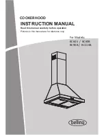 Preview for 1 page of Belling BC110B Instruction Manual