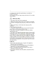 Preview for 5 page of Belling BC512FDW3ZBLK User'S Operation Manual