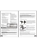 Preview for 10 page of Belling bdw60ss User Manual