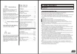 Preview for 2 page of Belling BDW60WTE User Manual