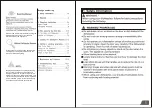 Preview for 2 page of Belling BDWI60 User Manual