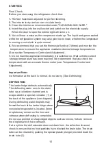 Предварительный просмотр 12 страницы Belling BE813 Installation And User Instructions Manual