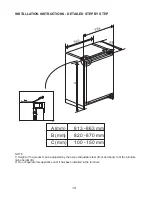 Предварительный просмотр 16 страницы Belling BE814 Installation And User Instructions Manual