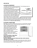 Предварительный просмотр 13 страницы Belling BE815 Installation And User Instructions Manual