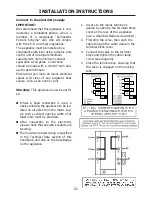 Предварительный просмотр 22 страницы Belling BEL FSEC50DOB Users Manual & Installation Handbook