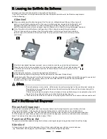 Preview for 11 page of Belling BEL IDW45 Instruction Manual