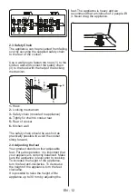 Preview for 12 page of Belling BFS60DOCER Instruction Manual