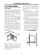 Предварительный просмотр 28 страницы Belling BI 60 F User'S Manual And Installation Instructions