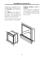 Предварительный просмотр 29 страницы Belling BI 60 F User'S Manual And Installation Instructions