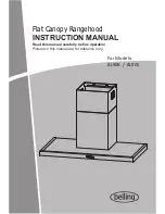 Предварительный просмотр 1 страницы Belling BL90B Instruction Manual