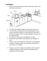 Предварительный просмотр 14 страницы Belling BMWO34 Instruction Manual