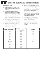 Preview for 30 page of Belling BRD900DF User Manual