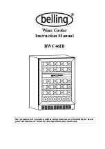 Предварительный просмотр 1 страницы Belling BWC46IB Instruction Manual