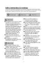 Предварительный просмотр 3 страницы Belling BWC46IB Instruction Manual