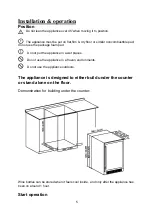 Предварительный просмотр 7 страницы Belling BWC46IB Instruction Manual