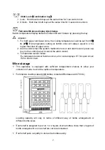 Предварительный просмотр 9 страницы Belling BWC46IB Instruction Manual