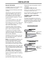 Preview for 12 page of Belling CH60TX User Manual